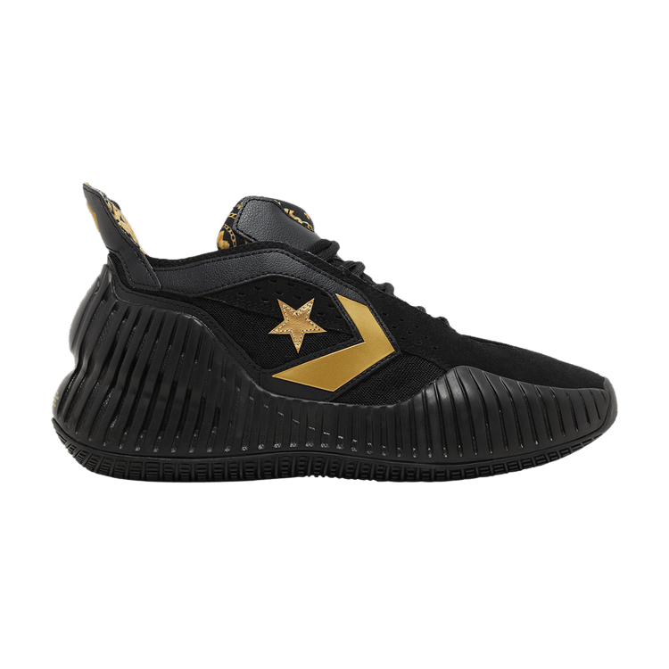 Converse All Star BB Prototype CX Mid Black Gold Baroque