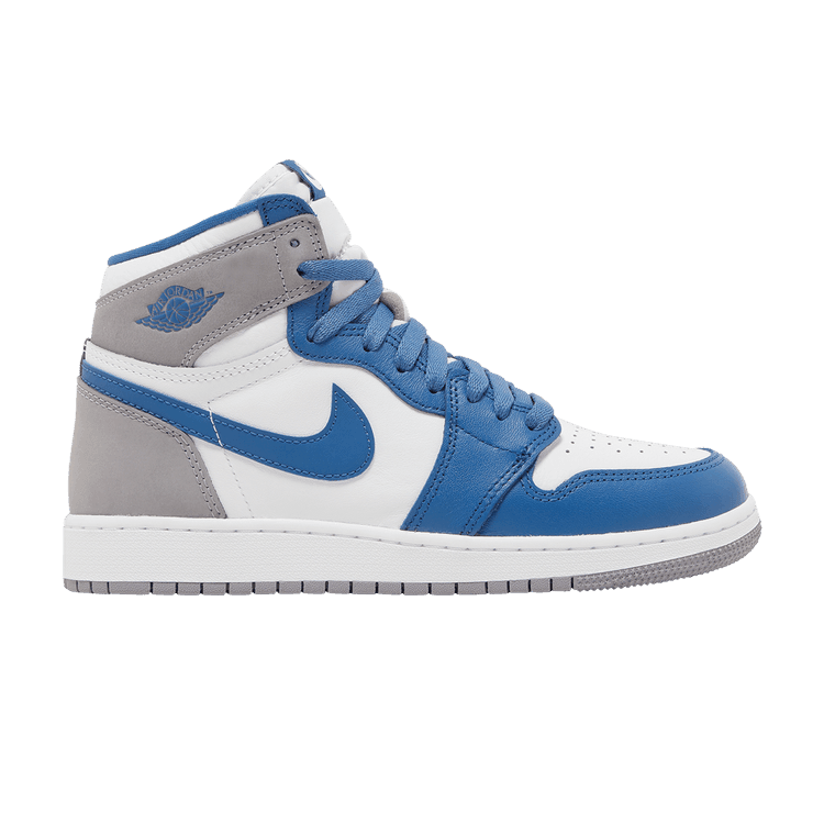Jordan 1 Retro High OG True Blue (GS) - Side Kicks