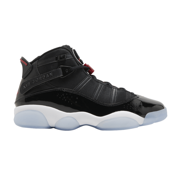 Jordan 6 Rings Black Gym Red