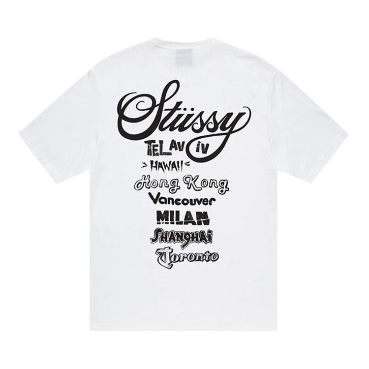 Stussy Tour Tee White