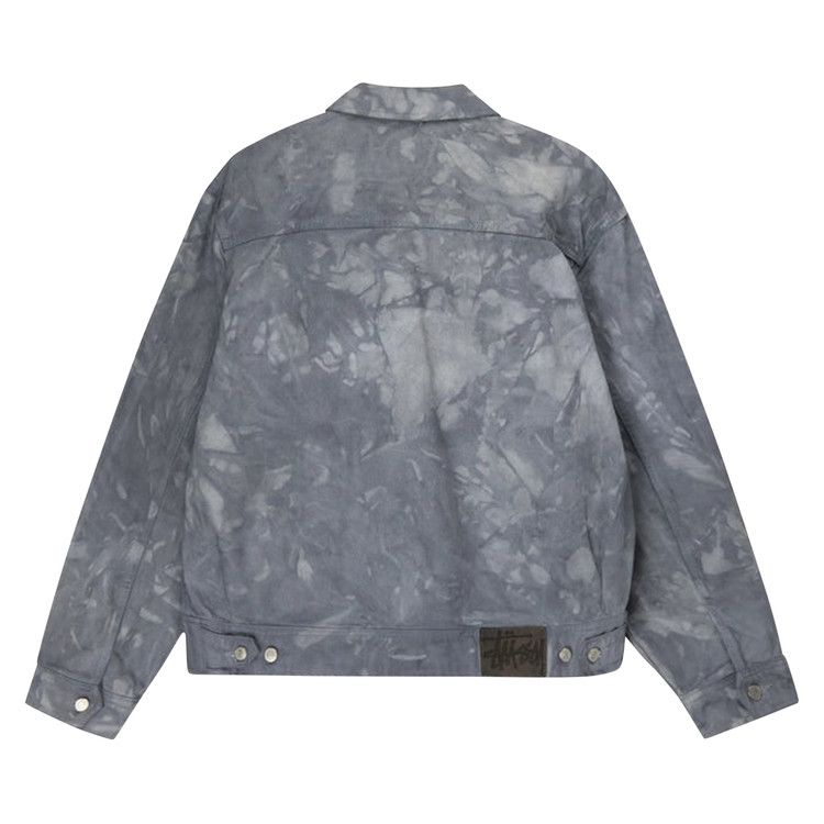 Stussy Wonderland Hand-Dyed Work Jacket Charcoal