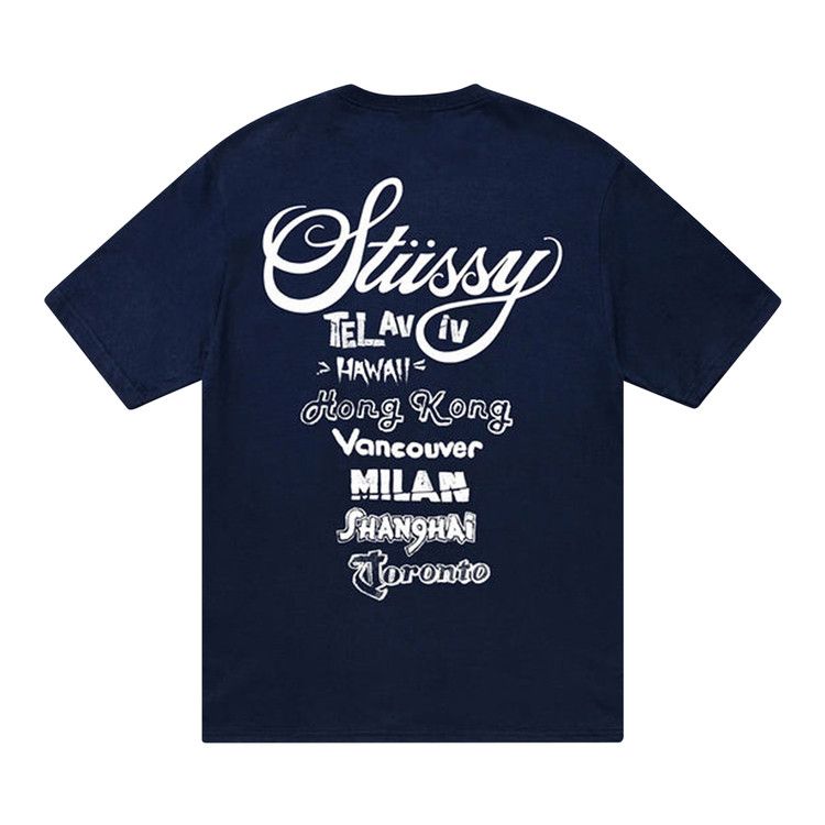 Stussy Tour Tee Navy