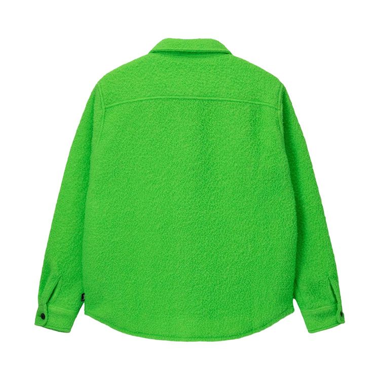 Stussy Casentino Wool CPO Shirt Lime