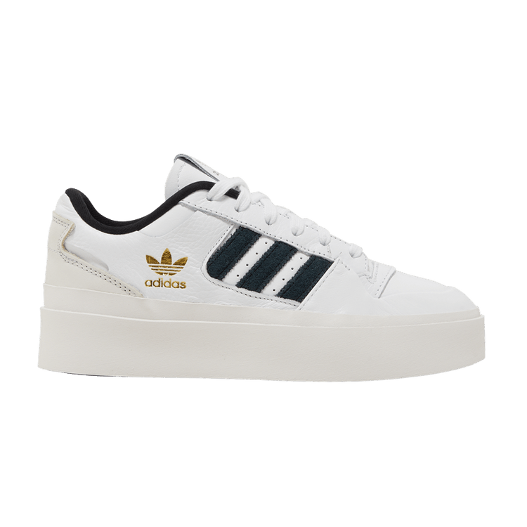 adidas Forum Bonega Cloud White Core Black Gold Metallic (Women's)