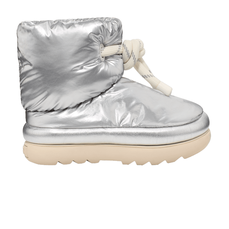 UGG Classic Maxi Short Boot Metallic Silver (Women's)