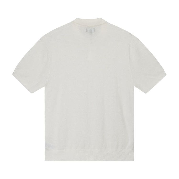 Stussy Textured SS Polo Sweater Bone