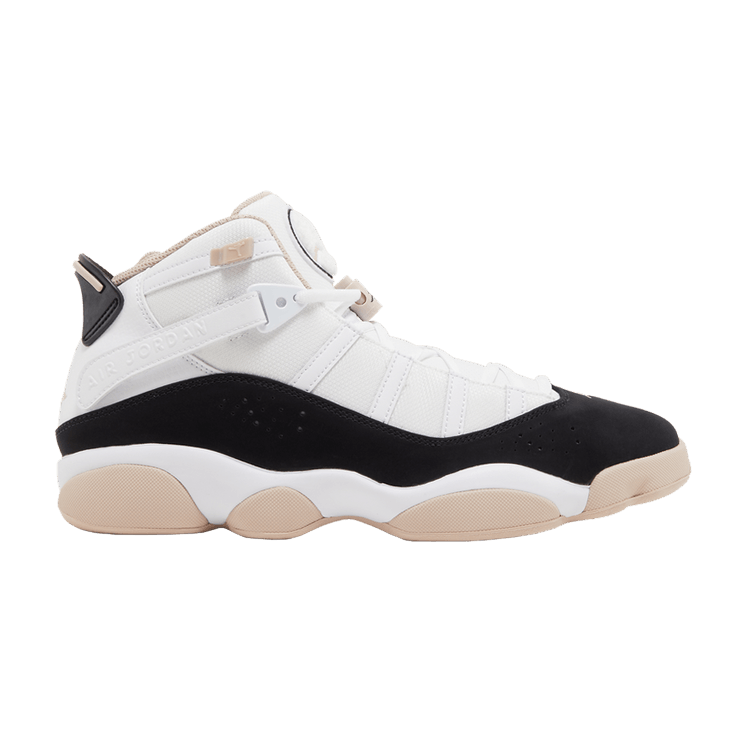 Jordan 6 Rings White Fossil Stone Black