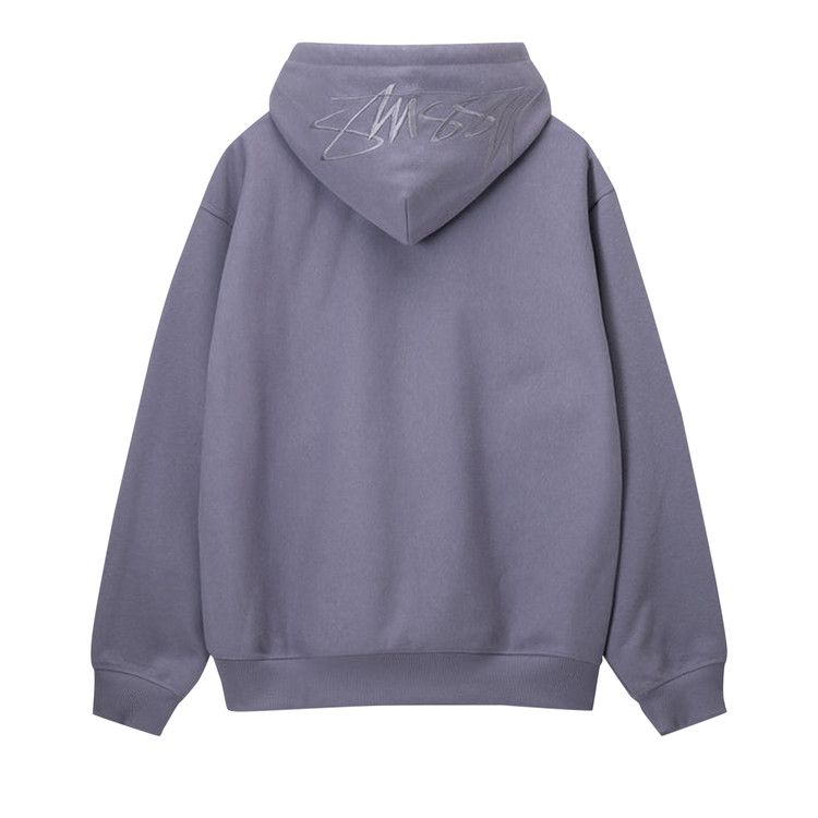 Stussy Back Logo Applique Hoodie Mauve