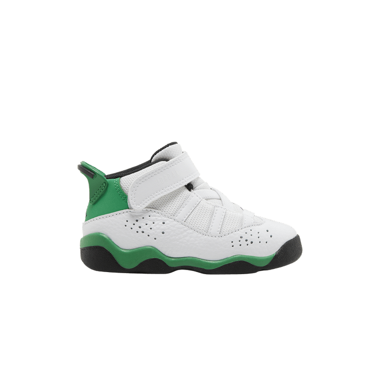 Jordan 6 Rings White Black Lucky Green (TD)