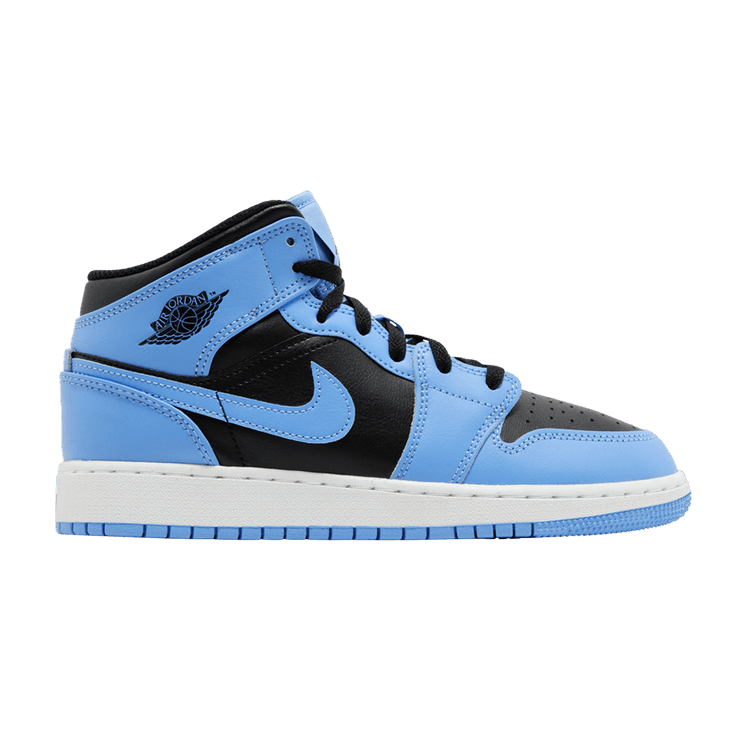 Jordan 1 Mid University Blue Black (GS)