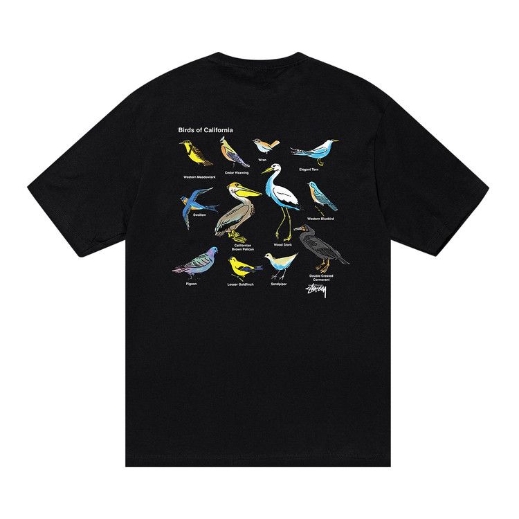 Stussy California Birds Tee Black