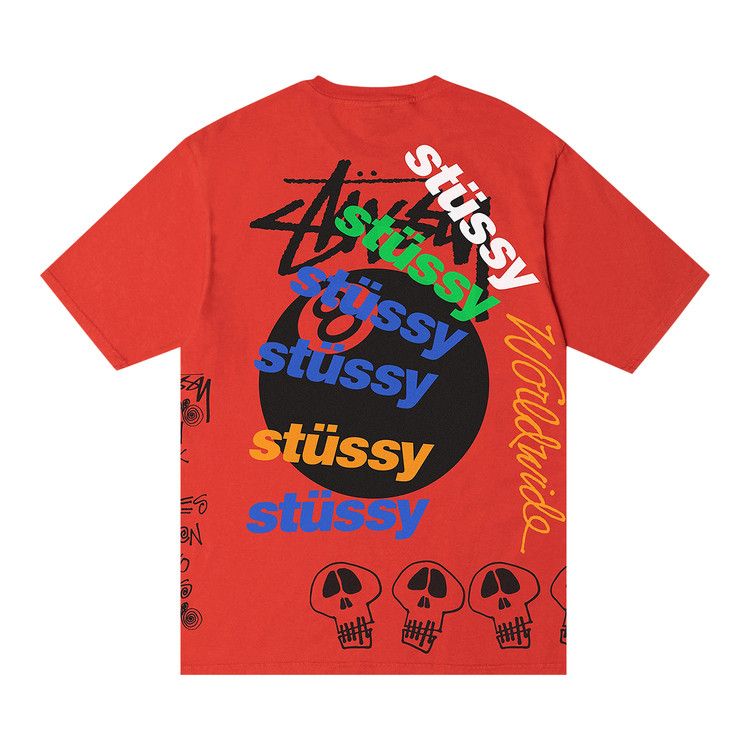 Stussy Test Strike Pigment Dyed Tee Tomato