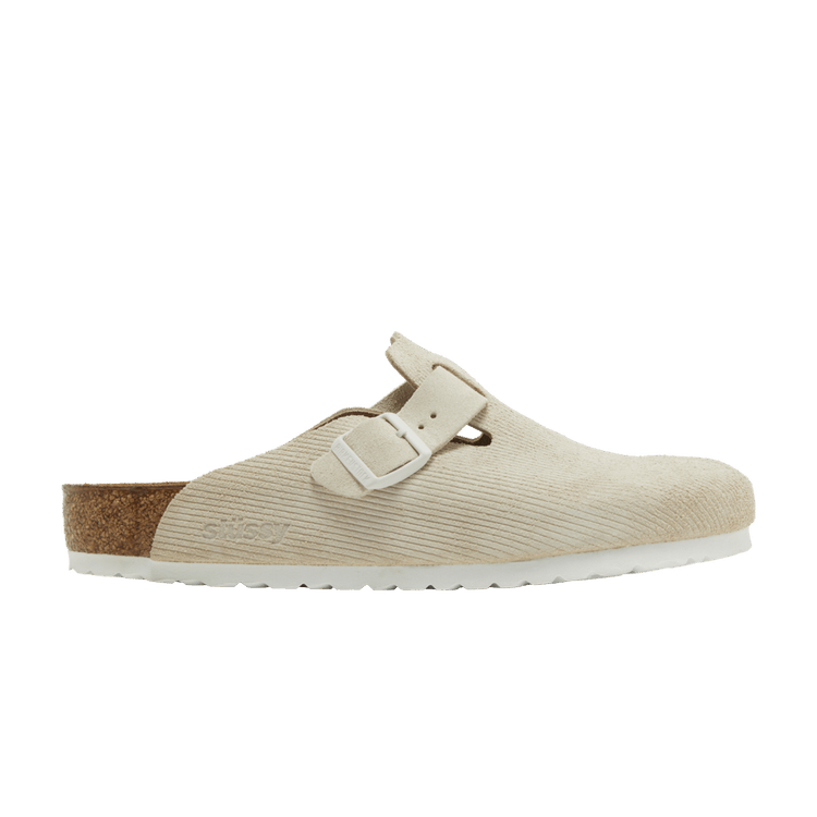 Birkenstock Boston Clogs Stussy Bone