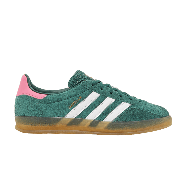 adidas Gazelle Indoor Collegiate Green Lucid Pink (Women's)