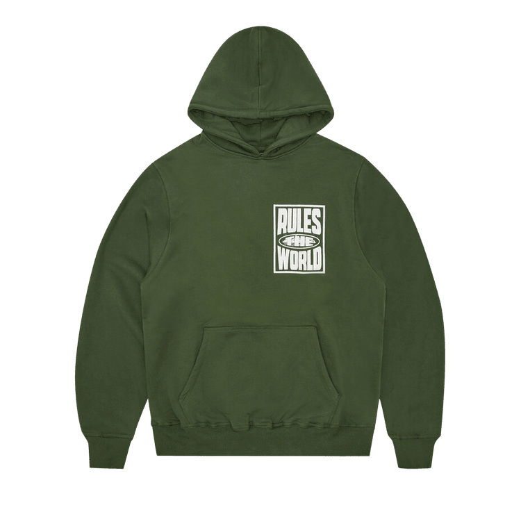 Corteiz RTW Hoodie 'Forest Green' - Side Kicks