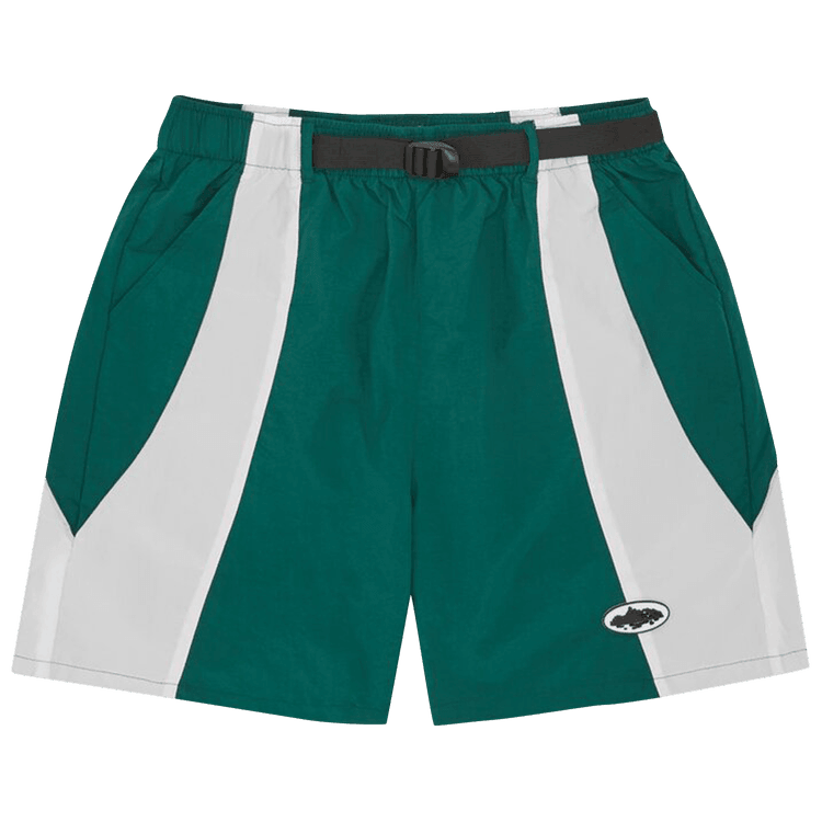 Corteiz Spring Shorts 'Green' - Side Kicks