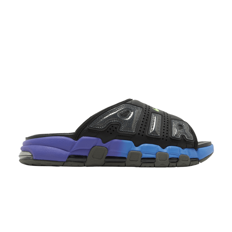 Nike Air More Uptempo Slide Blue Purple Gradient