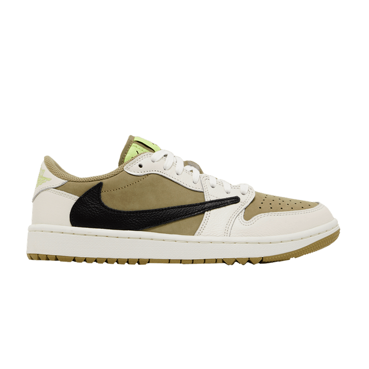 Jordan 1 Retro Low Golf Travis Scott Neutral Olive