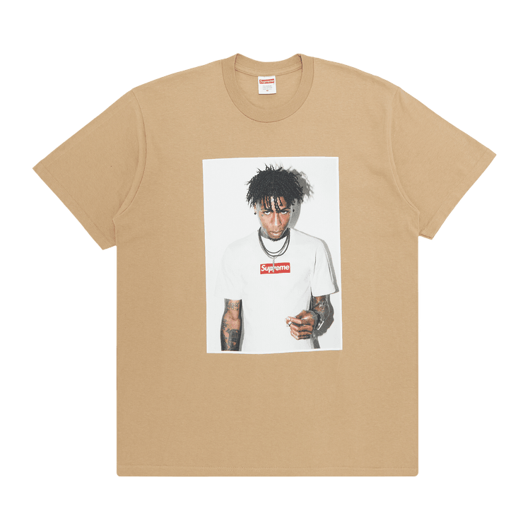Supreme NBA Youngboy Tee 'Khaki' - Side Kicks
