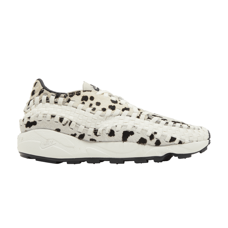 Nike Air Footscape Woven PRM White Cow Print (Women's)