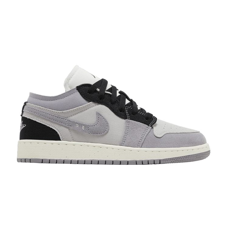 Jordan 1 Low SE Craft Tech Grey Black (GS)