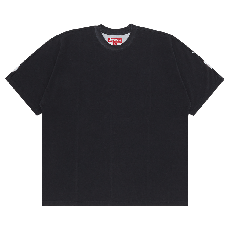 Supreme Split Short-Sleeve Top 'Black'