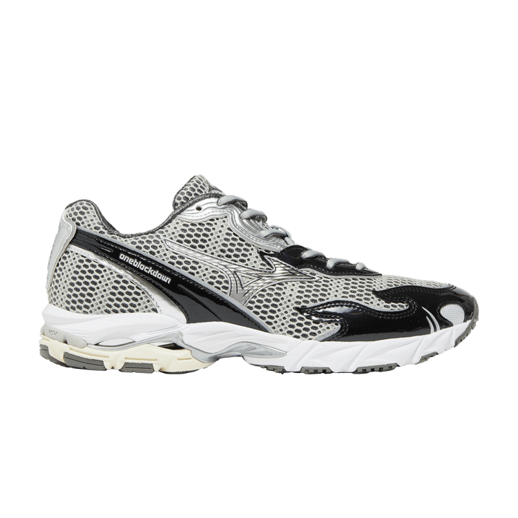 Mizuno Wave Rider 10 Flame Wave One Block Down Onyx