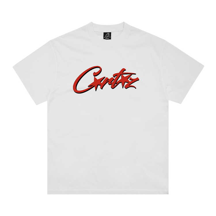 Corteiz OG Allstarz Tee *New Blank* 'White/Red' - Side Kicks