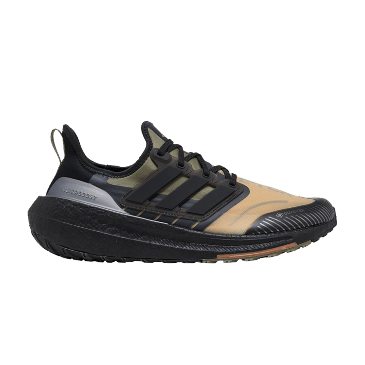 adidas Ultra Boost Light Gore-Tex Preloved Yellow Core Black Olive Strata
