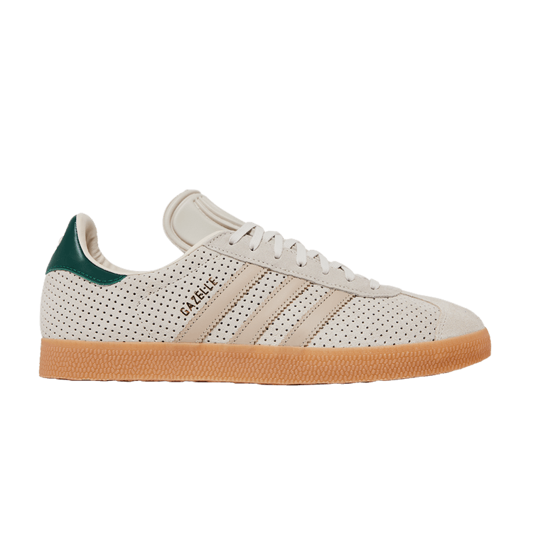 adidas Gazelle Aluminium Wonder Beige Collegiate Green
