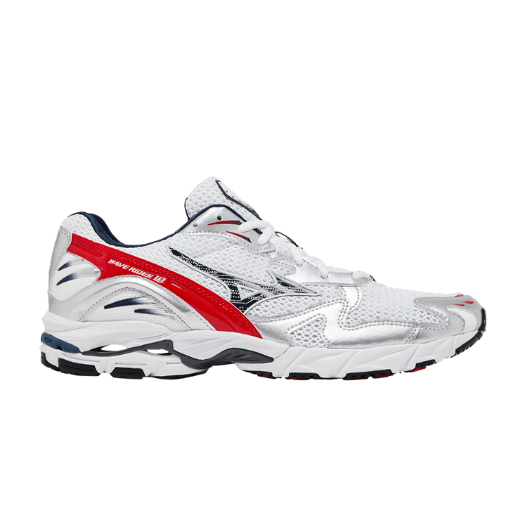 Mizuno Wave Rider 10 OG Pack High Risk Red Insignia Blue