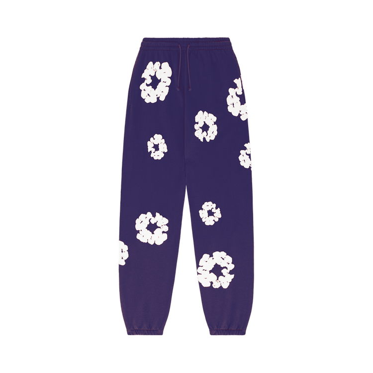 Denim Tears The Cotton Wreath Sweatpants 'Purple'