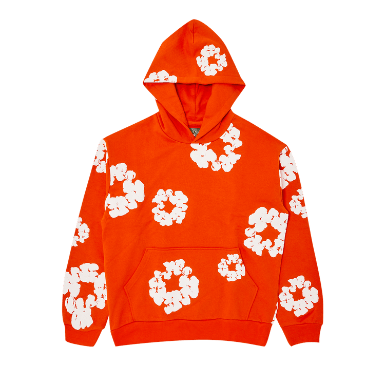 Denim Tears The Cotton Wreath Sweatshirt 'Orange' - Side Kicks