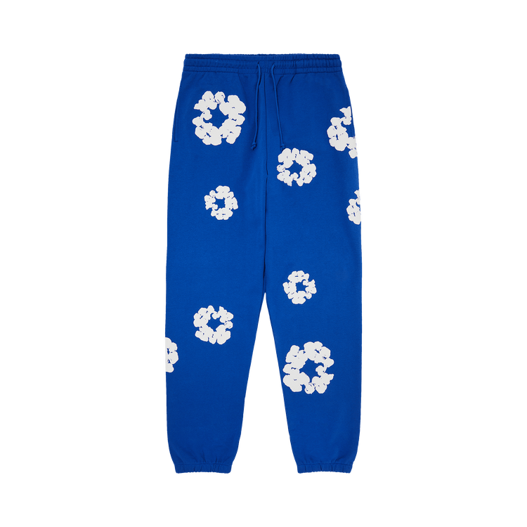 Denim Tears The Cotton Wreath Sweatpants 'Royal Blue'