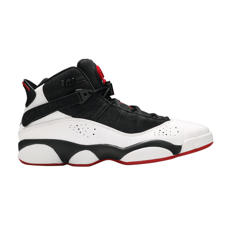Jordan 6 Rings Black White Gym Red