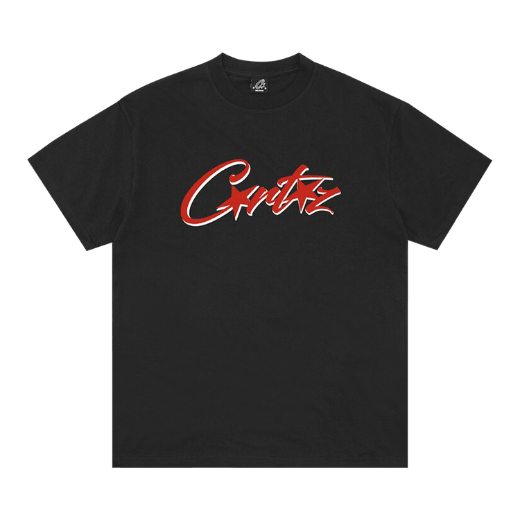 Corteiz OG Allstarz Tee *New Blank* 'Black/Red' - Side Kicks