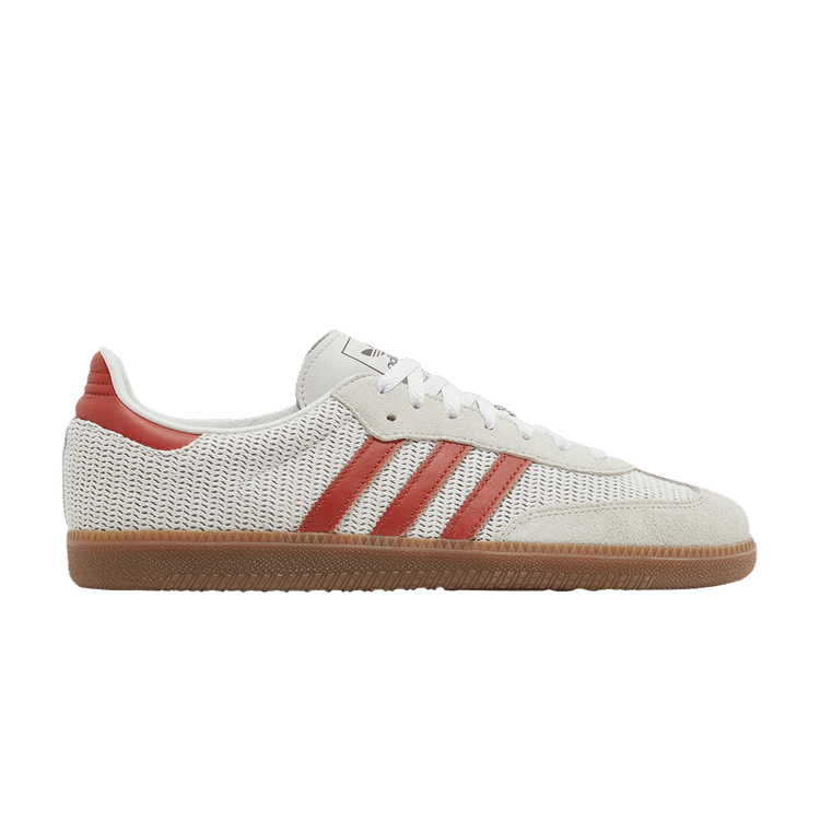 adidas Samba OG Crystal White Preloved Red