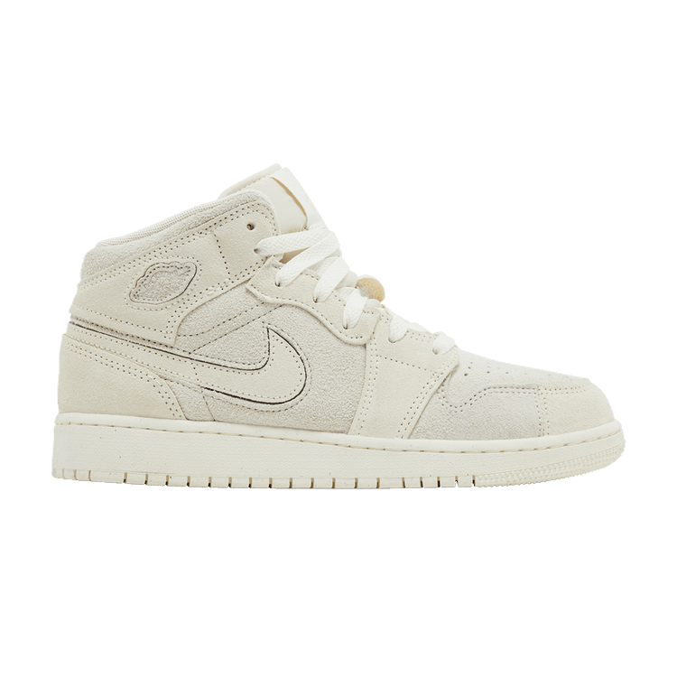 Jordan 1 Mid SE Craft Pale Ivory (GS)