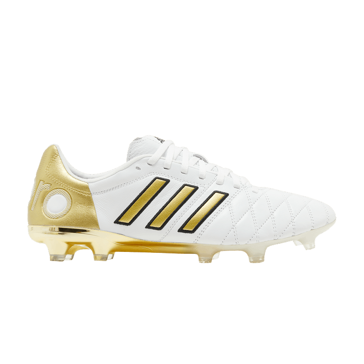 adidas 11Pro FG Toni Kroos Cloud White Core Black Gold Metallic