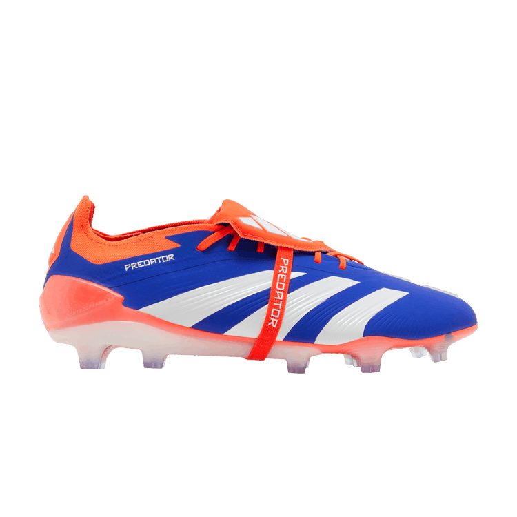 adidas Predator Elite Foldover Tongue FG Lucid Blue Solar Red
