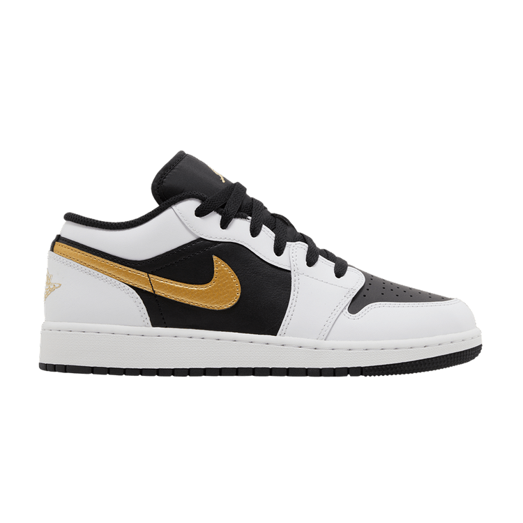 Jordan 1 Low Gold Swoosh (GS)