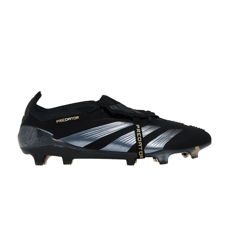adidas Predator Elite Foldover Tongue FG Core Black Carbon Gold Metallic