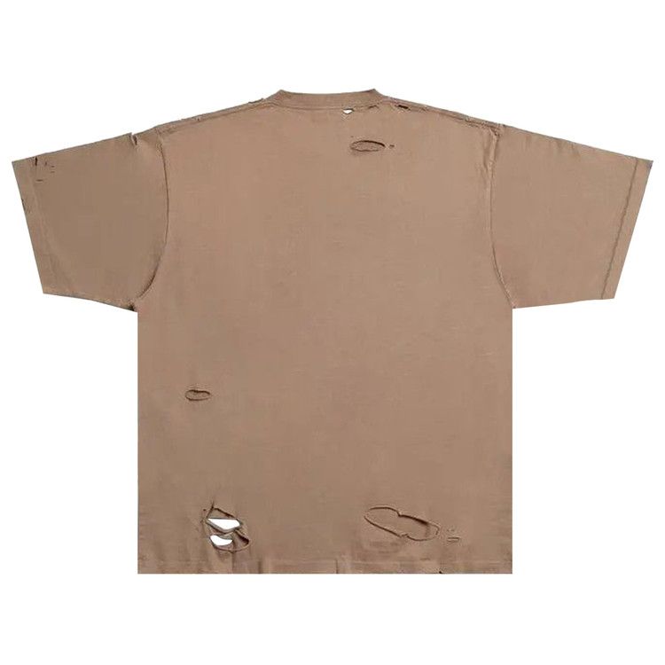 Balenciaga Boxy T-shirt Taupe
