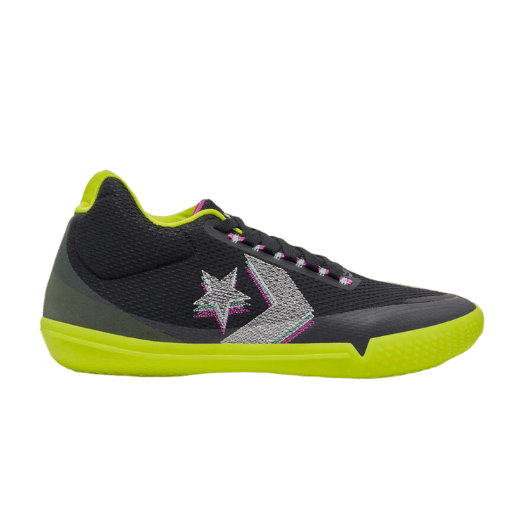Converse All Star BB Evo Hi-Vis Black Lemon Venom