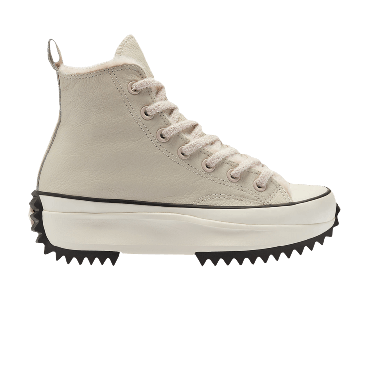 Converse Run Star Hike Hi Cozy Club Light Orewood Brown