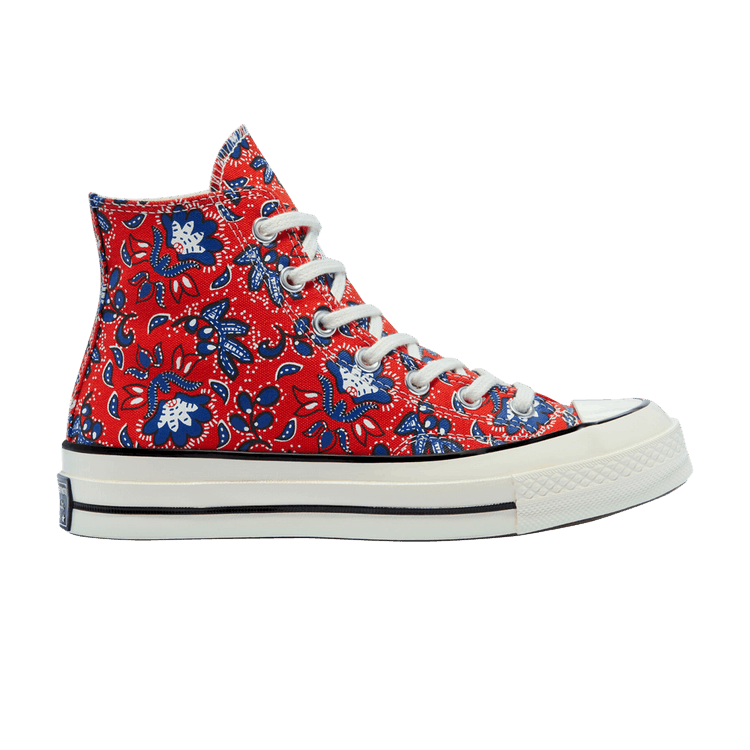 Converse Chuck Taylor All Star 70 Hi Paisley Habanero Red