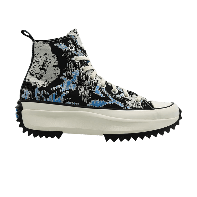 Converse Run Star Hike Hi Floral Fusion University Blue