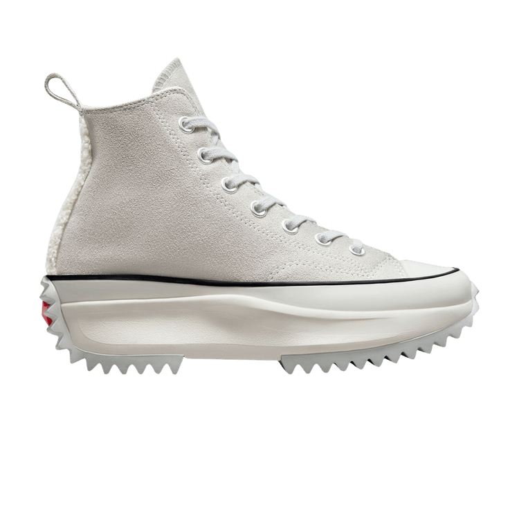 Converse Run Star Hike Hi Sherpa Trim Mouse Grey