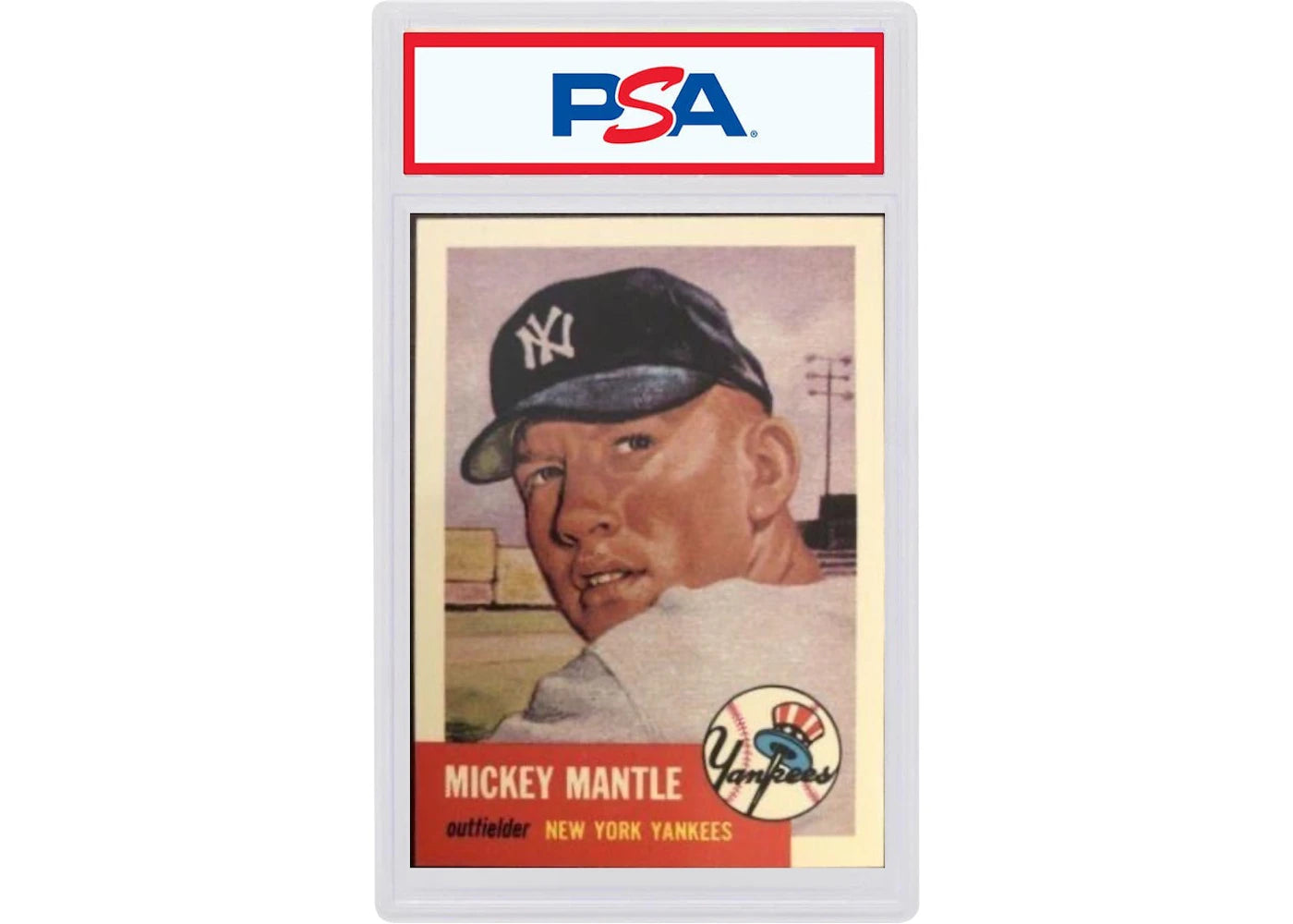 1953 Topps 82 Mickey Mantle (PSA or BGS Graded)