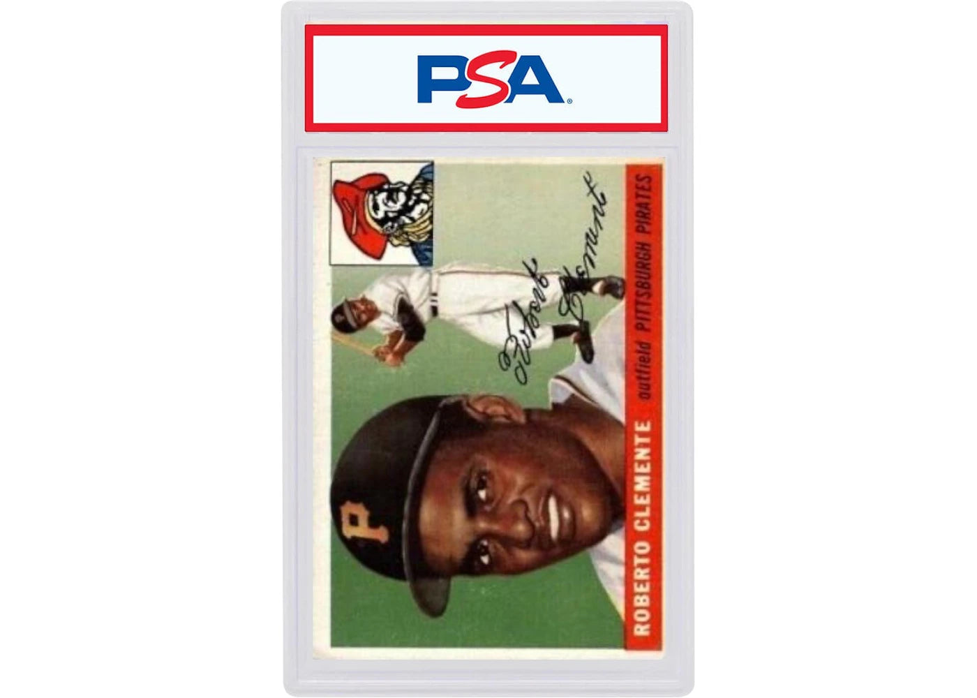 1955 Topps 164 Roberto Clemente (PSA or BGS Graded)